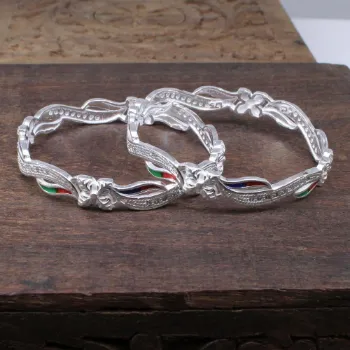 Latest Silver  Bangles